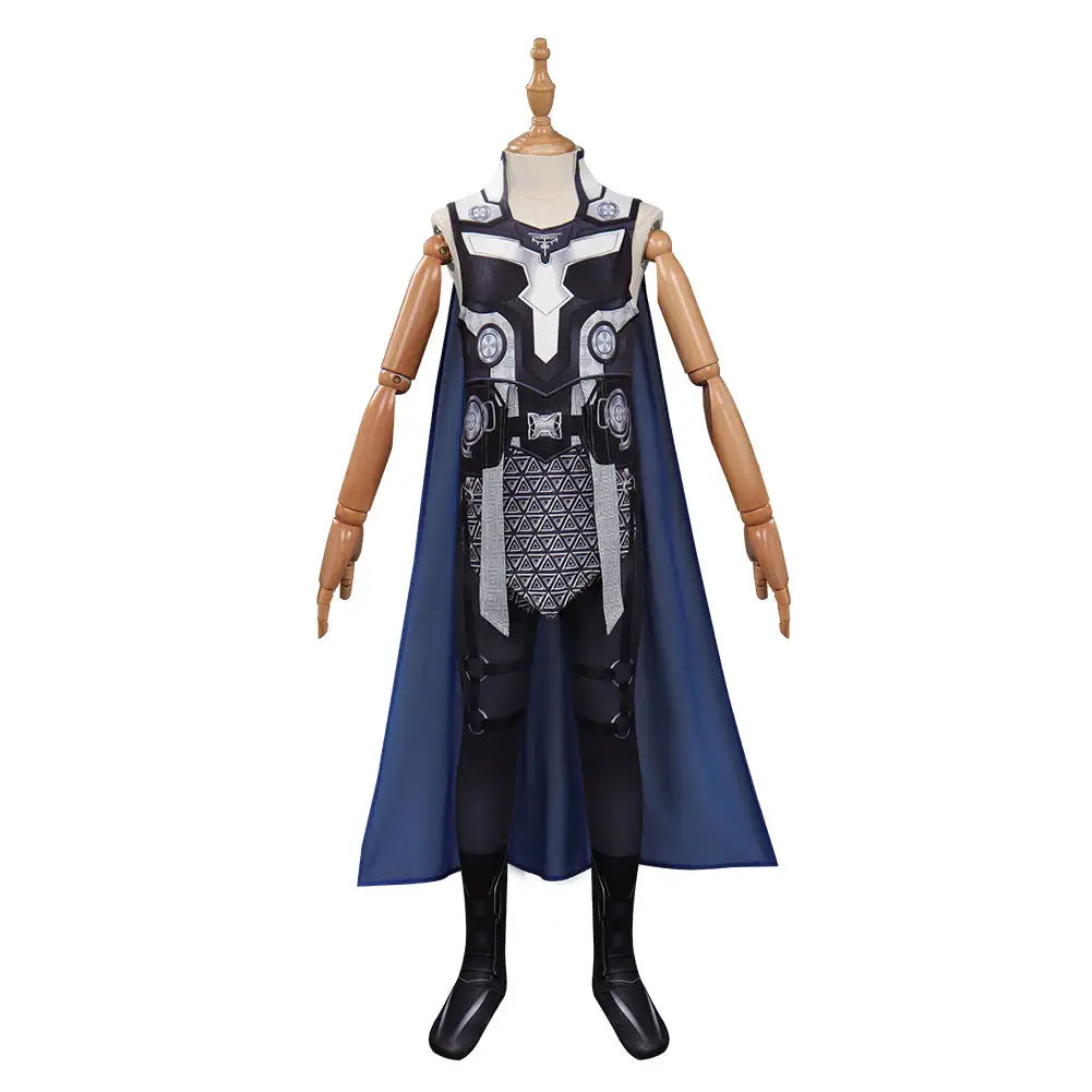 Kinder Thor: Love And Thunder (2022) Valkyrie Cosplay Kostüm Halloween Karneval Jumpsuit – Bild 8