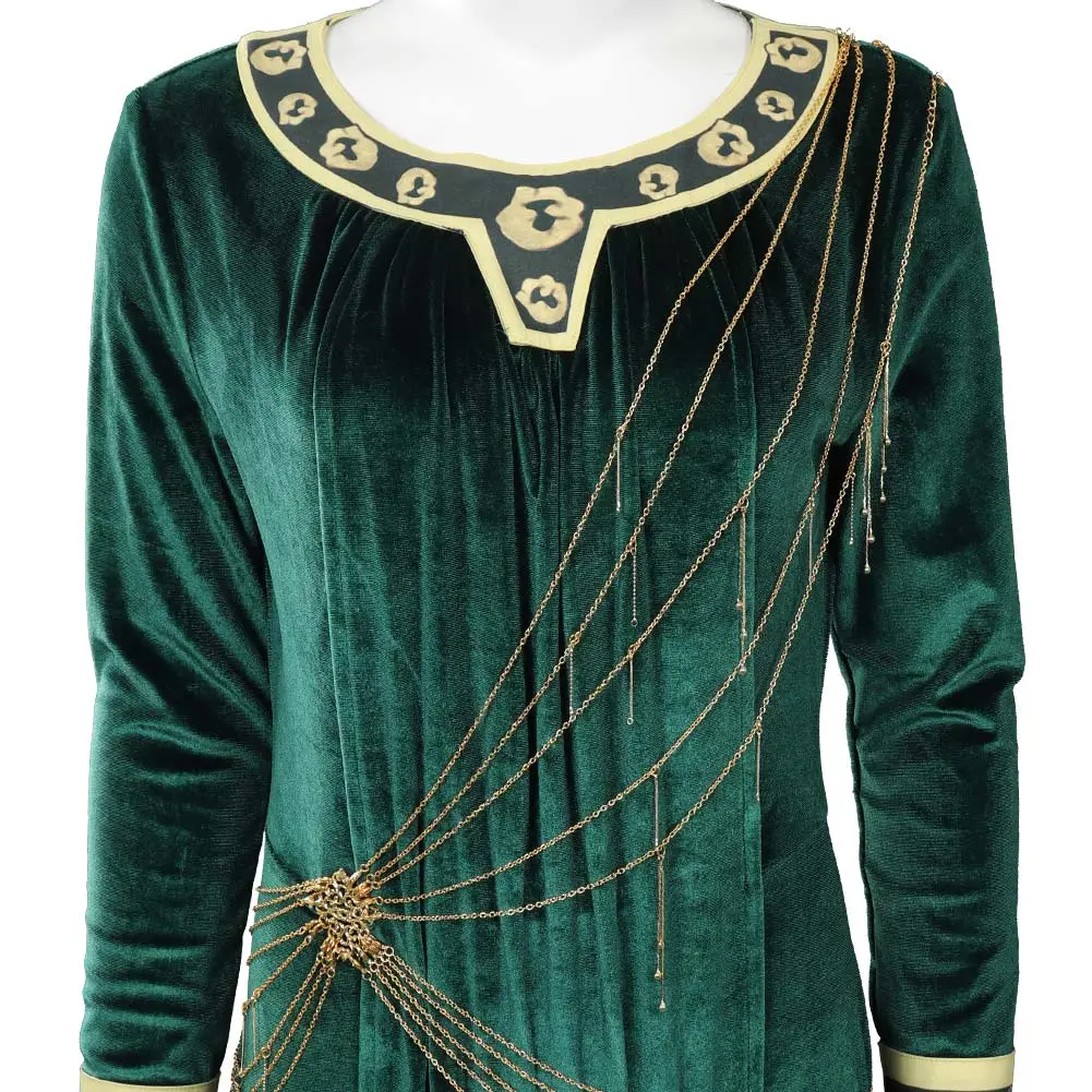 The Lord Of The Rings: The Rings Of Power Cosplay Galadriel Halloween Karneval Kleid – Bild 7