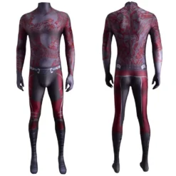 Guardians Of The Galaxy The Destroyer Drax Overall Cosplay Jumpsuit Halloween Karneval Outfits