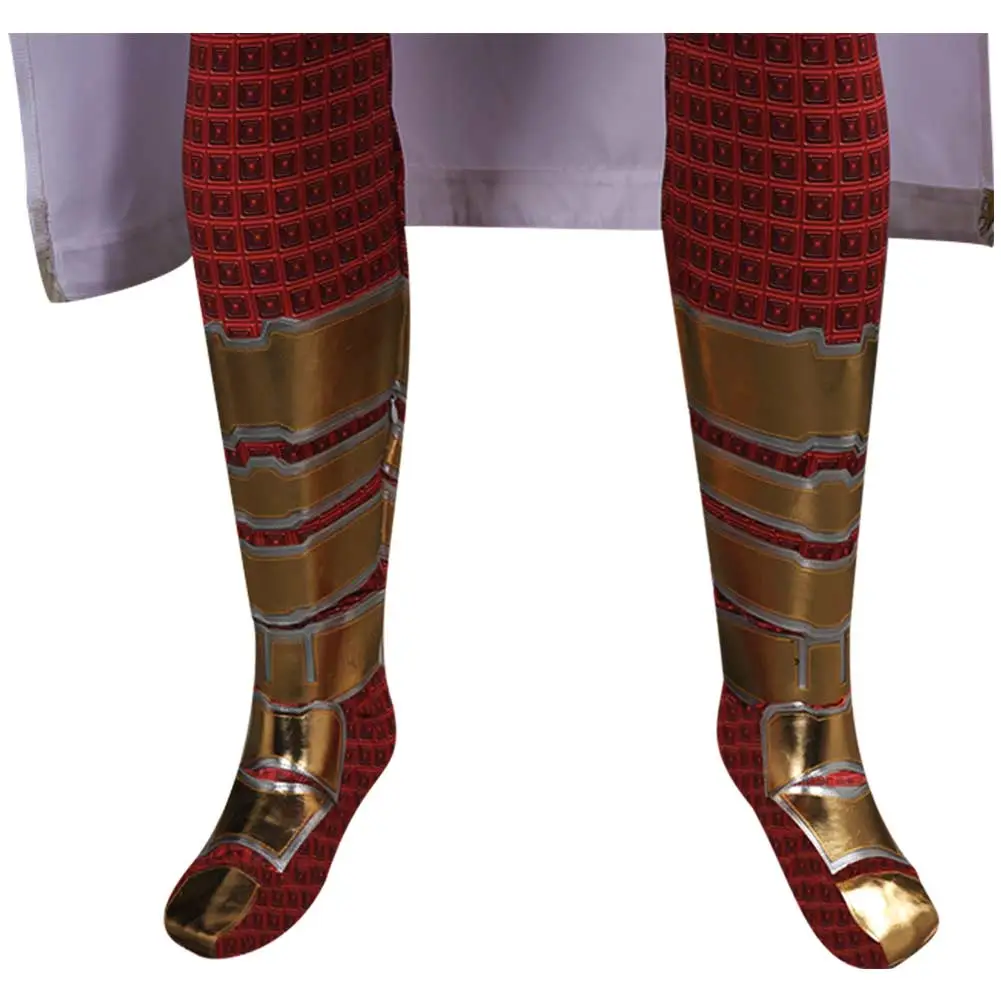 Fury Of The Gods Shazam! Shazam Bodysuit Cosplay Kostüm Halloween Karneval Outfits – Bild 12