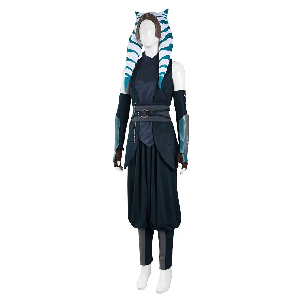 Ahsoka Tano The Mandalorian 2 Kostüm Halloween Karneval Kostüm – Bild 3