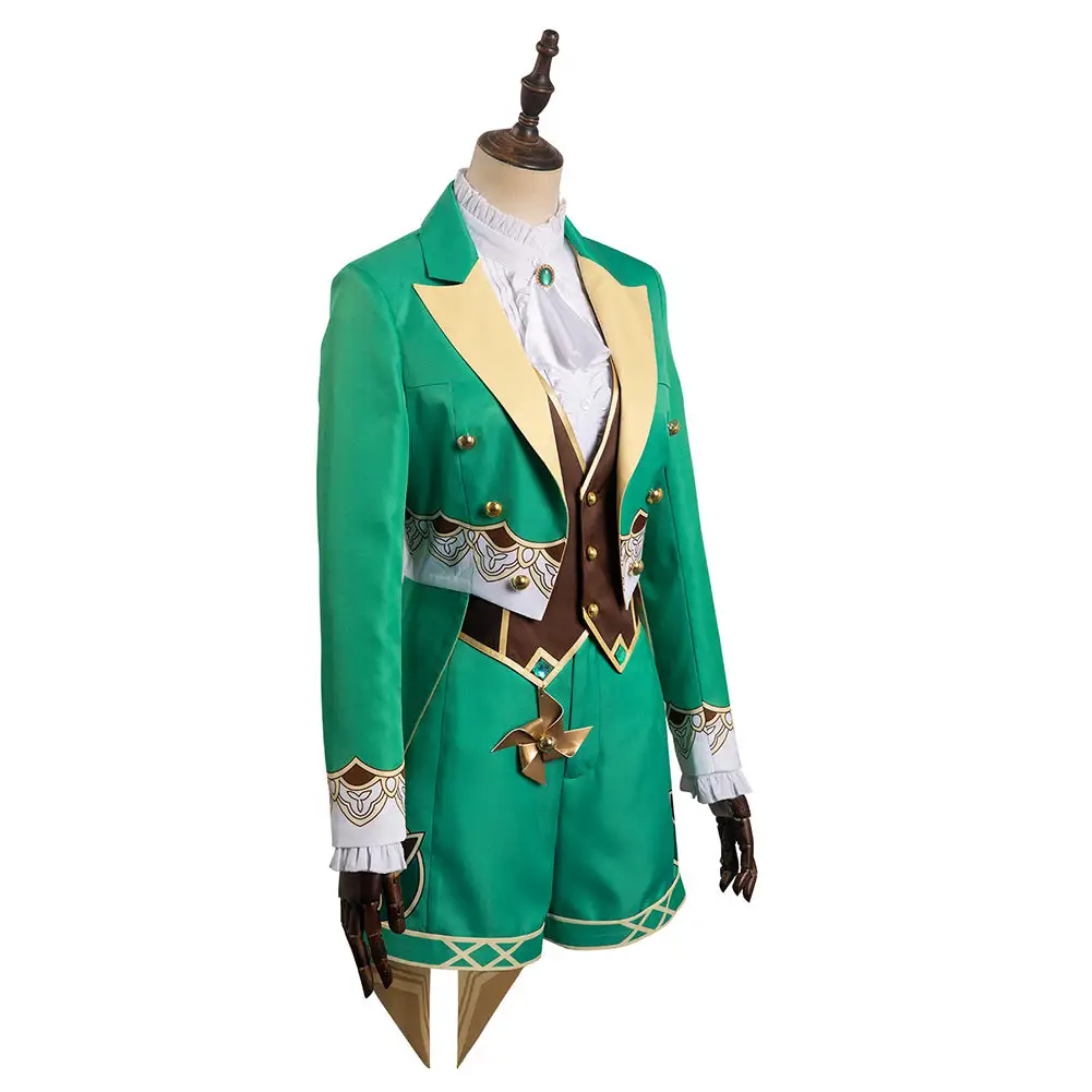 Genshin Impact Alice In Wonderland Mr.Bunny Cosplay Venti Kostüm Halloween Karneval Originell Outfits Cossky® – Bild 5