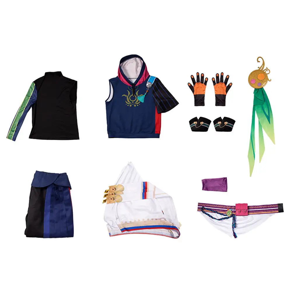 Tighnari Cosplay Genshin Impact Kostüm Halloween Karneval Outfits – Bild 9