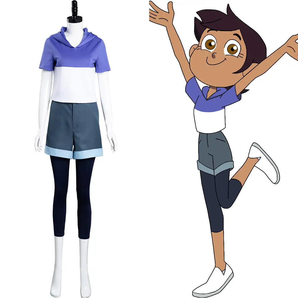 The Owl House Luz Noceda Cosplay Kostüme Halloween Karneval Outfits