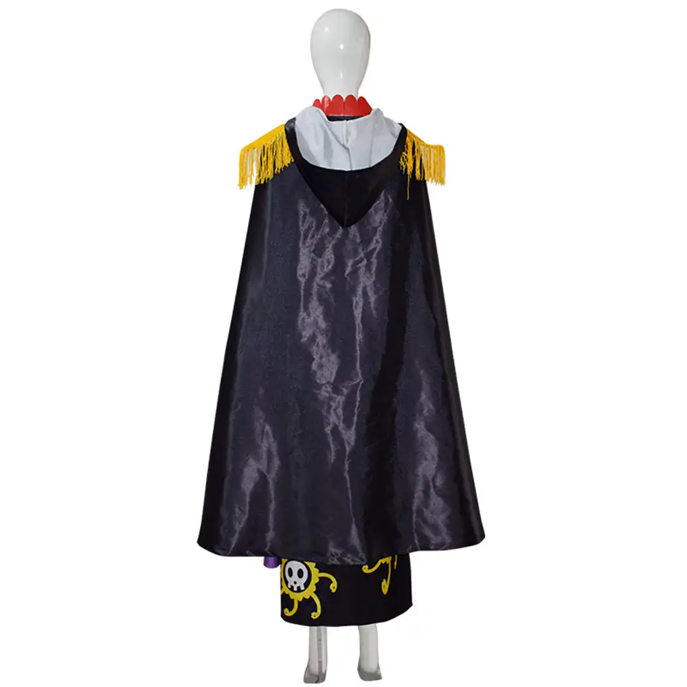 One Piece Boa Hancock Kostüm Set Cosplay Halloween Karneval Outfits – Bild 3