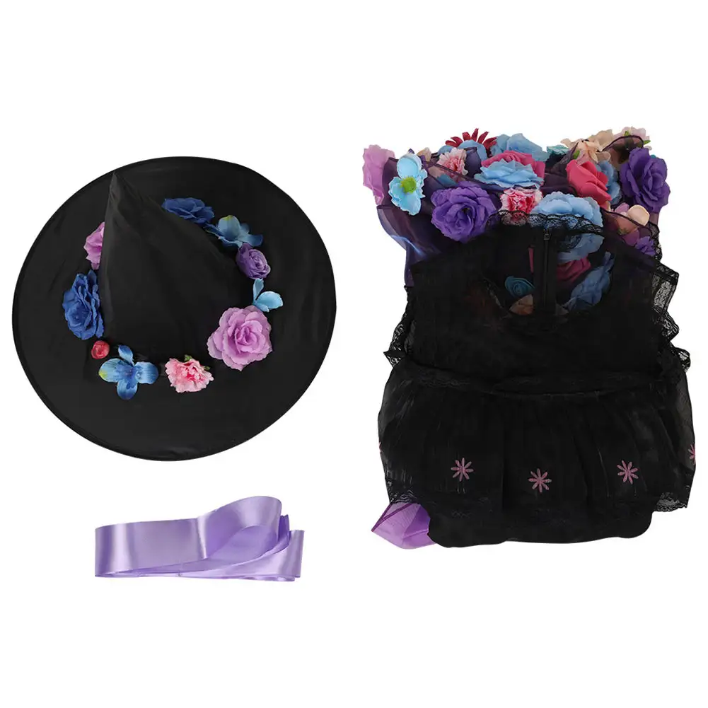 Encanto Isabella Cosplay Kostüm Originell Hexe Kleid Halloween Karneval Outfits Cossky® – Bild 10