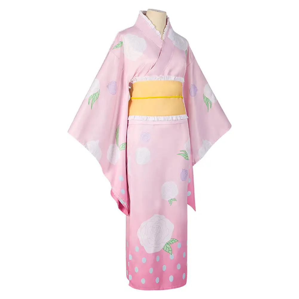 Oshi No Ko - Hoshino Ai Kimono Cosplay Kostüm Halloween Karneval Outifits – Bild 5