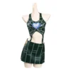 JoJo's Bizarre Adventure Stone Ocean Jolyne Cujoh Cosplay Kostüm Halloween Karneval Outfits