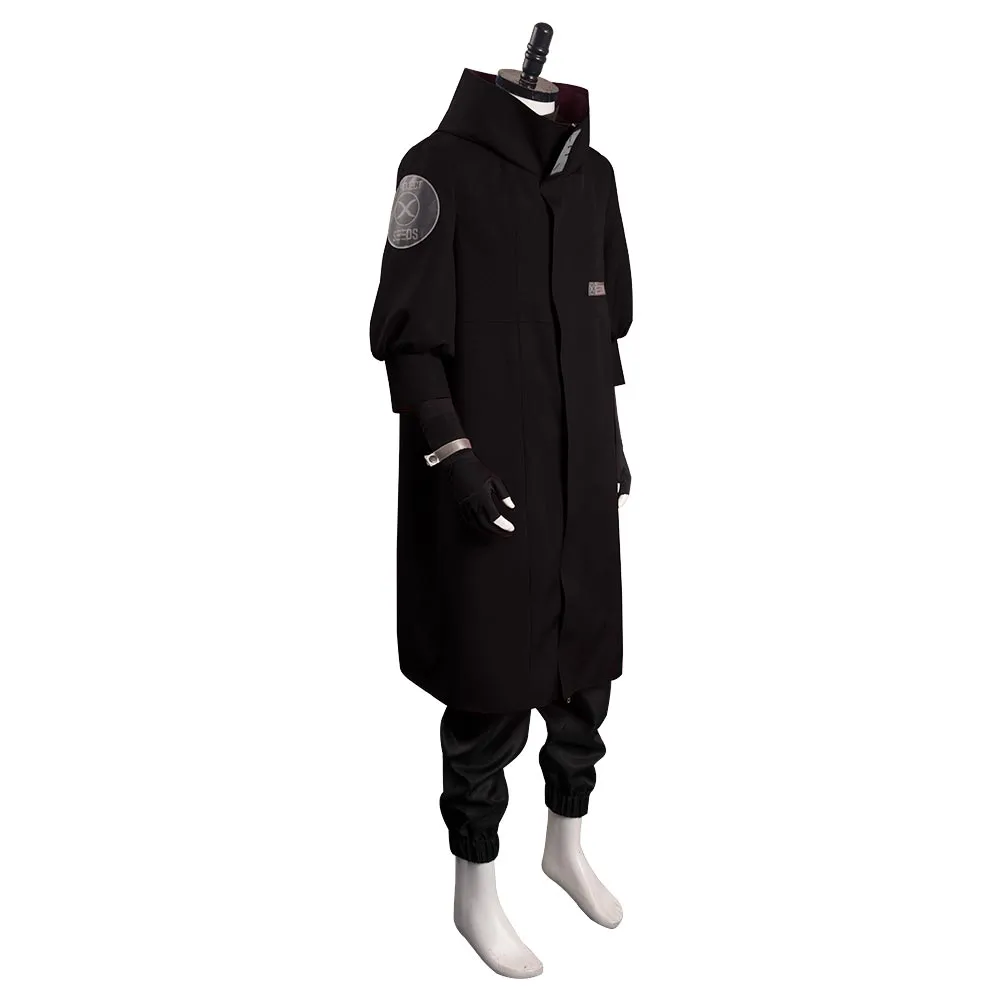 TRIGUN STAMPEDE Vash The Stampede Cosplay Kostüm Halloween Karneval Schwarz Outfits – Bild 5