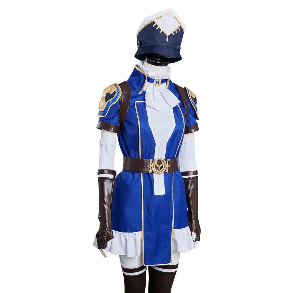 Arcane: League Of Legends Caitlyn The Sheriff Of Piltover Cosplay Kostüme Halloween Karneval Outfits – Bild 9