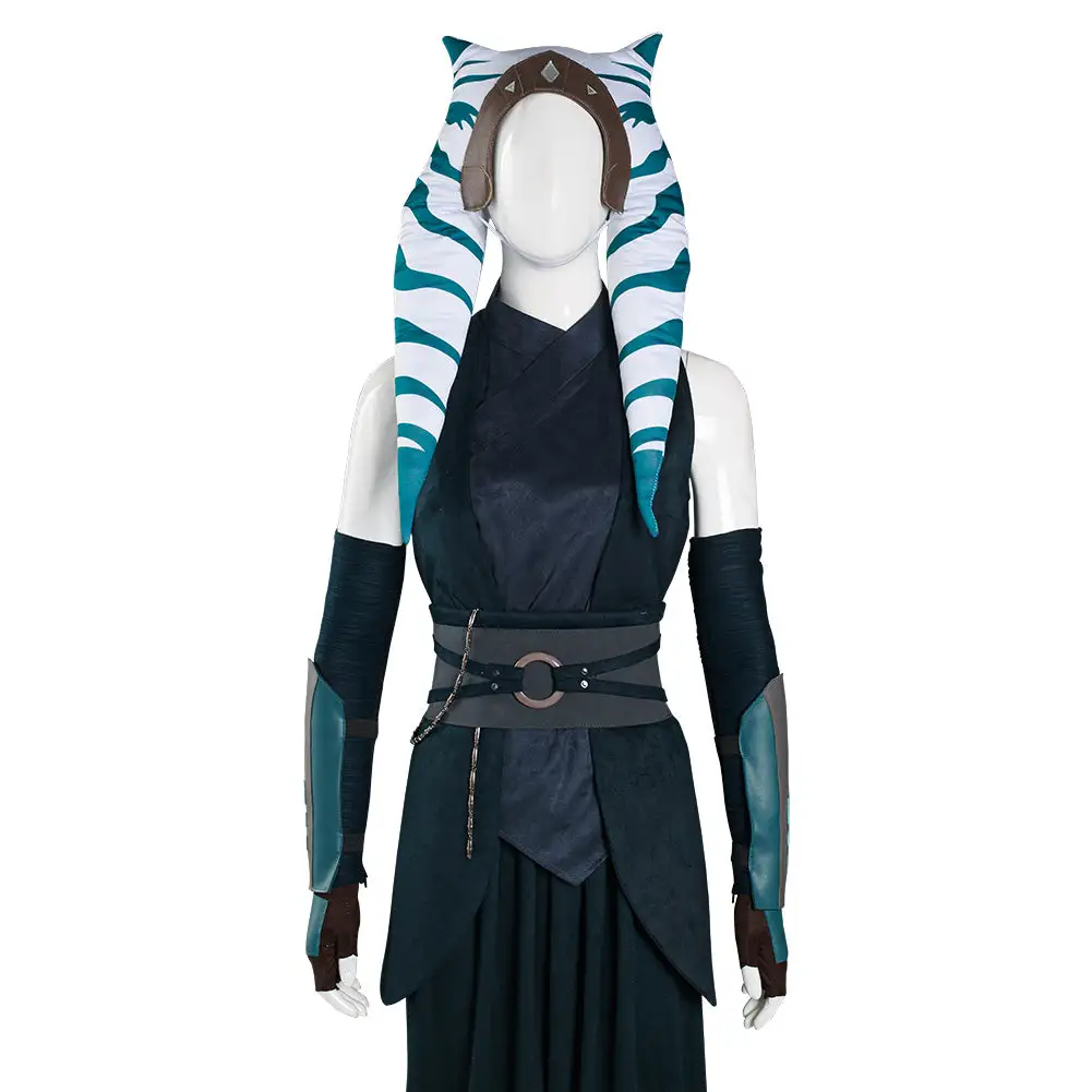Ahsoka Tano The Mandalorian 2 Kostüm Halloween Karneval Kostüm – Bild 6