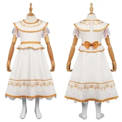 Kinder Encanto Mirabel Cosplay Kostüme Halloween Karneval Kleid