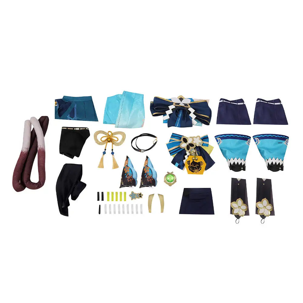Genshin Impact Kirara Cosplay Kostüm Halloween Karneval Outfits – Bild 8