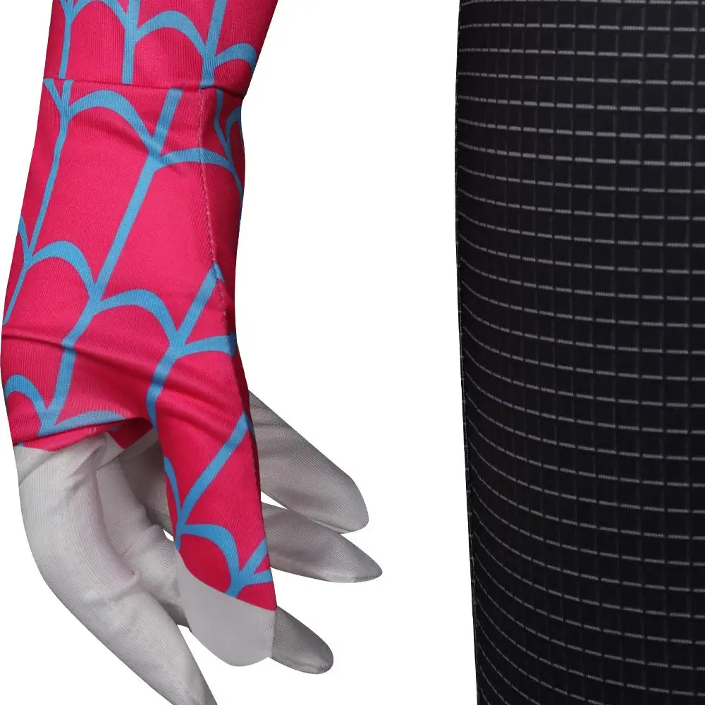 Spider-Man: Across The Spider-Verse Gwen Stacy Overall Halloween Karneval Jumpsuit – Bild 8