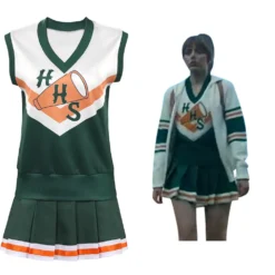 Stranger Things 4 Hawkins High School Cheerleading Cosplay Chrissy Kostüm Halloween Karneval Outfits