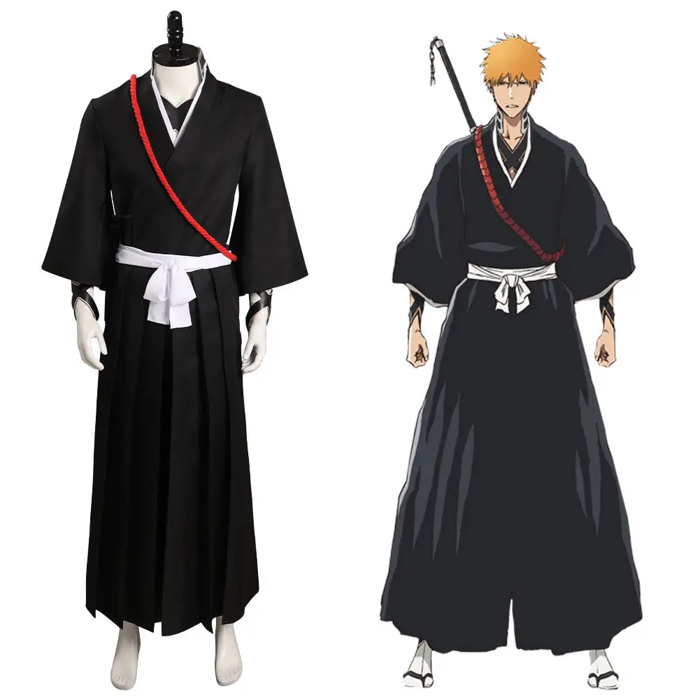 BLEACH Kurosaki Ichigo Cosplay Kostüm Halloween Karneval Outfits