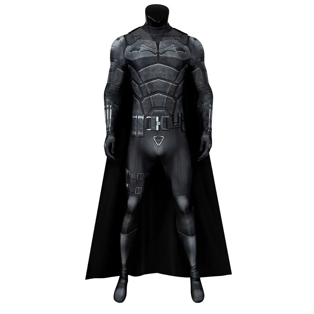 Bruce Wayne Cosplay Batman 2021 Kostüm Jumpsuit Halloween Karneval Outfits