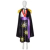 One Piece Boa Hancock Kostüm Set Cosplay Halloween Karneval Outfits